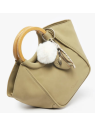 Woomen WCRO23 - POLYURÉTHANE - MOSS sac porté main ou bandoulière m sacs-a-mains