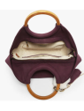 Woomen WCRO23 - POLYURÉTHANE - GRAPE sac porté main ou bandoulière m sacs-a-mains