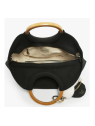 Woomen WCRO23 - POLYURÉTHANE - BLACK sac porté main ou bandoulière m sacs-a-mains