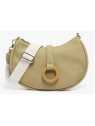 Woomen WCRO29 - POLYURÉTHANE - MOSS sac demi lune porté travers sacs-a-mains