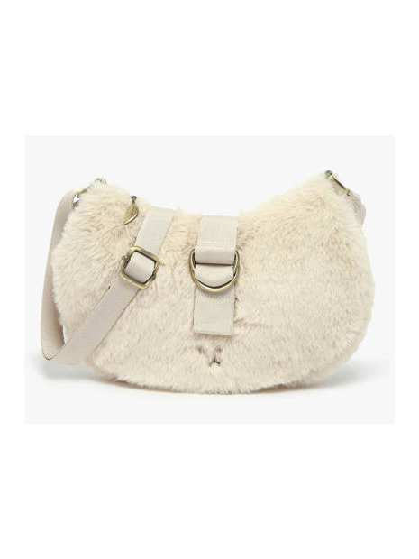 Woomen WOLI29 - POLYESTER - SAND sac demi lune porté travers sacs-a-mains
