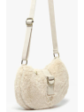 Woomen WOLI29 - POLYESTER - SAND sac demi lune porté travers sacs-a-mains