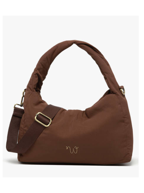 Woomen WPRI04 - NYLON - WALNUT sac porté épaule m sacs-a-mains