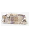 Woomen WALS04 - POLYESTER - CHECK LAVEN banane porté travers sacs-a-mains