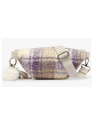 Woomen WALS04 - POLYESTER - CHECK LAVEN banane porté travers sacs-a-mains