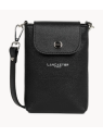 Lancaster 480-069 - CUIR DE VACHETTE - NOI pochette smartphone sacs-a-mains