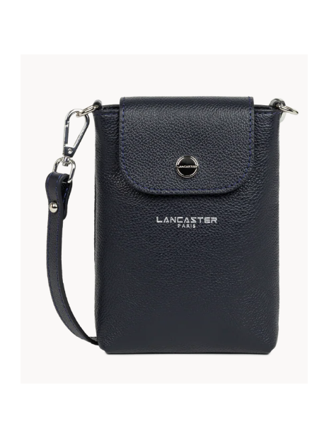 Lancaster 480-069 - CUIR DE VACHETTE - BLE pochette smartphone sacs-a-mains