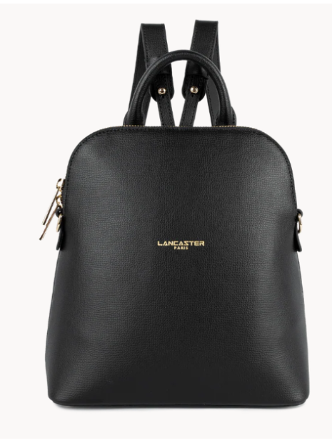 Lancaster 538-006 - CUIR DE VACHETTE - NOI sac a dos mm sacs-a-mains