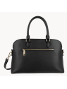 Lancaster 538-007 - CUIR DE VACHETTE - NOI sac porté main l sacs-a-mains