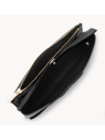 Lancaster 138-015 - CUIR DE VACHETTE - NOI pochette bandoulière sacs-a-mains