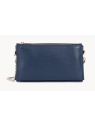 Lancaster 138-015 - CUIR DE VACHETTE - BLE pochette bandoulière sacs-a-mains