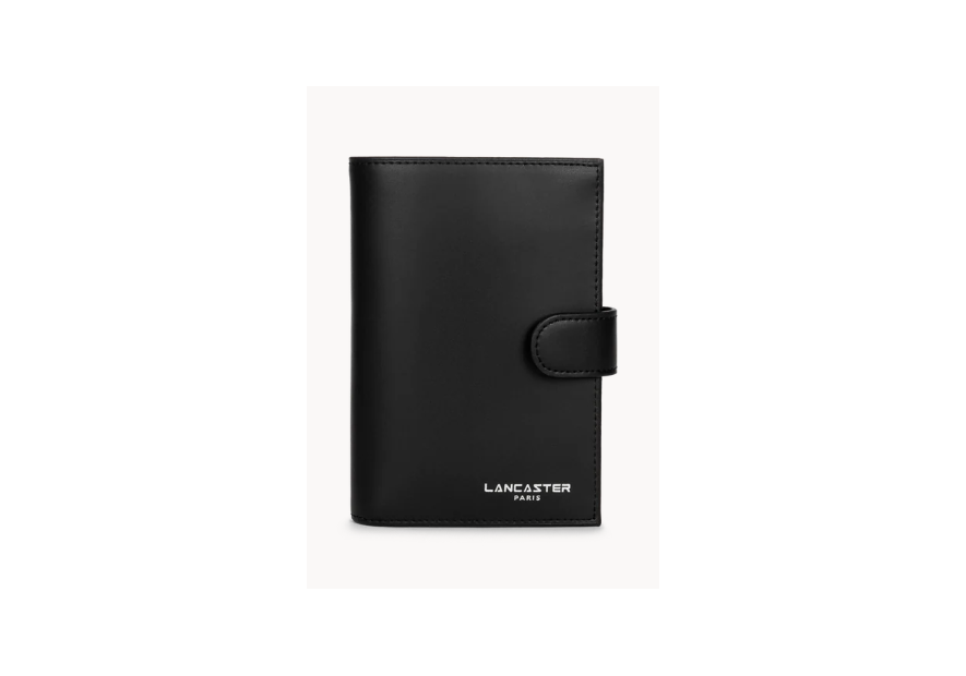 portefeuille femme patte pression smooth