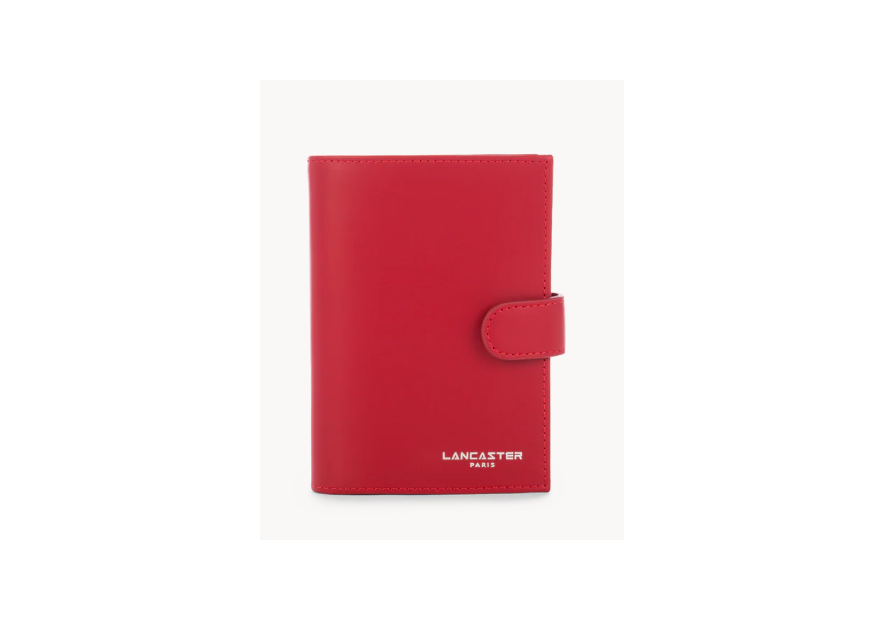 portefeuille femme patte pression smooth