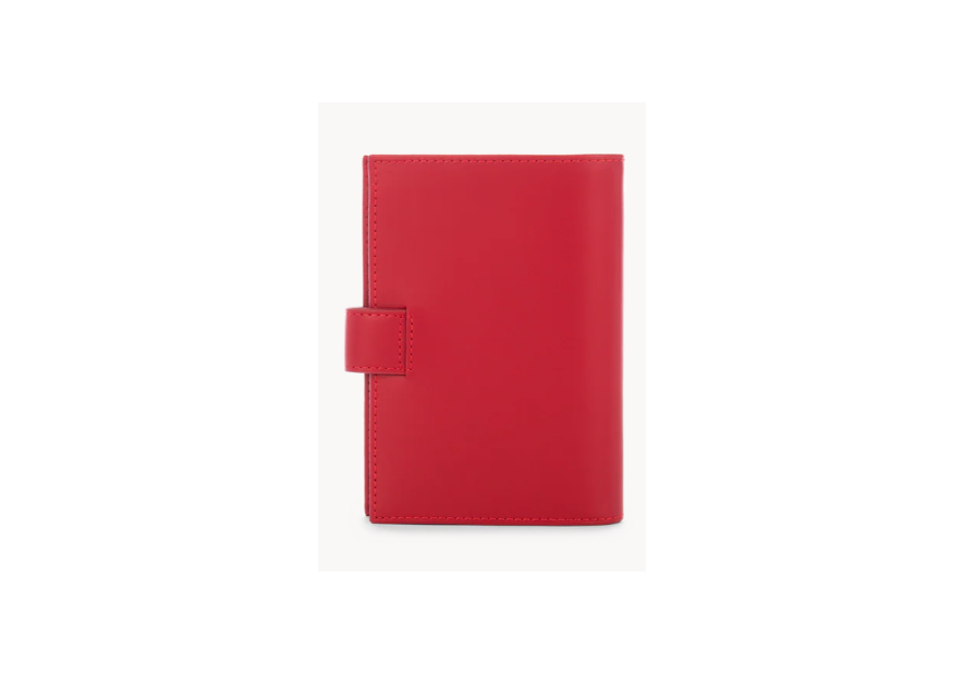 portefeuille femme patte pression smooth