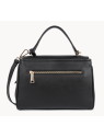 Lancaster 572-102 - CUIR DE VACHETTE - NOI sac a main porté bandoulière sacs-a-mains