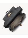 Lancaster 572-102 - CUIR DE VACHETTE - NOI sac a main porté bandoulière sacs-a-mains