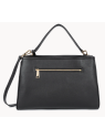 Lancaster 572-103 - CUIR DE VACHETTE - NOI grand sac cabas épaule sacs-a-mains