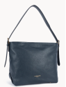 Lancaster 529-92 - CUIR DE VACHETTE - BLEU sac seau porté épaule sacs-a-mains