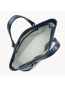 Lancaster 529-93 - CUIR DE VACHETTE - BLEU sac cabas épaule sacs-a-mains