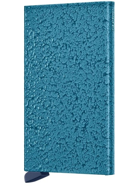 Secrid CH - ALUMINIUM - AZURE porte carte rfid secrid porte-cartes