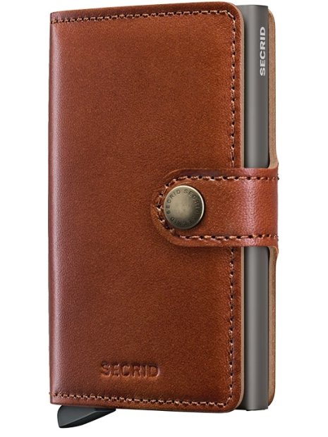 Secrid MTE - ALUMINIUM - SADDLE porte carte texanos secrid porte-cartes