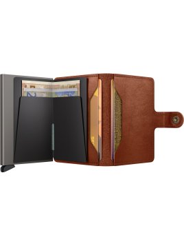 Secrid MTE - ALUMINIUM - SADDLE porte carte texanos secrid porte cartes