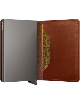 Secrid STE - ALUMINIUM - SADDLE porte carte texanos secrid porte cartes