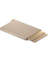 Secrid CFI - ALUMINIUM - CASHMERE BEIGE porte cartes premium fluted secrid porte-cartes