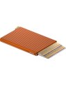 Secrid CFI - ALUMINIUM - ORANGE porte cartes premium fluted secrid porte-cartes