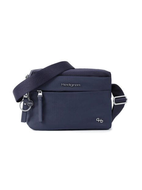 Hedgren HFURO11/NARA - POLYESTER - BLEU porté travers s nara hedgren sacs-a-mains