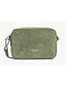 Lancaster 480-065 - CUIR DE VACHETTE VELOU sac porté travers s sacs-a-mains