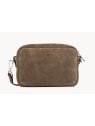 Lancaster 480-065 - CUIR DE VACHETTE VELOU sac porté travers s sacs-a-mains
