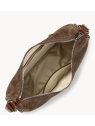 Lancaster 480-082 - CUIR DE VACHETTE VELOU grand sac besace porté épaule sacs-a-mains