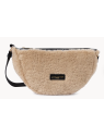 Lancaster 518-054 - POLYESTER/CUIR - BEIGE sac banane moumoute sacs-a-mains