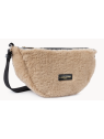 Lancaster 518-054 - POLYESTER/CUIR - BEIGE sac banane moumoute sacs-a-mains