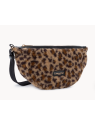 Lancaster 518-054 - POLYESTER/CUIR - NOIR  sac banane moumoute sacs-a-mains