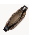 Lancaster 518-054 - POLYESTER/CUIR - NOIR  sac banane moumoute sacs-a-mains