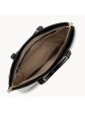 Lancaster 531-064 - CUIR DE VACHETTE - NOI grand sac demi lune sacs-a-mains