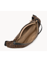 Lancaster 518-047 - POLYESTER/CUIR - LÉOPA banane porté travers sacs-a-mains