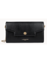 Lancaster 131-062 - CUIR DE VACHETTE - NOI pochette xs porté travers sacs-a-mains