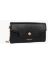 Lancaster 131-062 - CUIR DE VACHETTE - NOI pochette xs porté travers sacs-a-mains