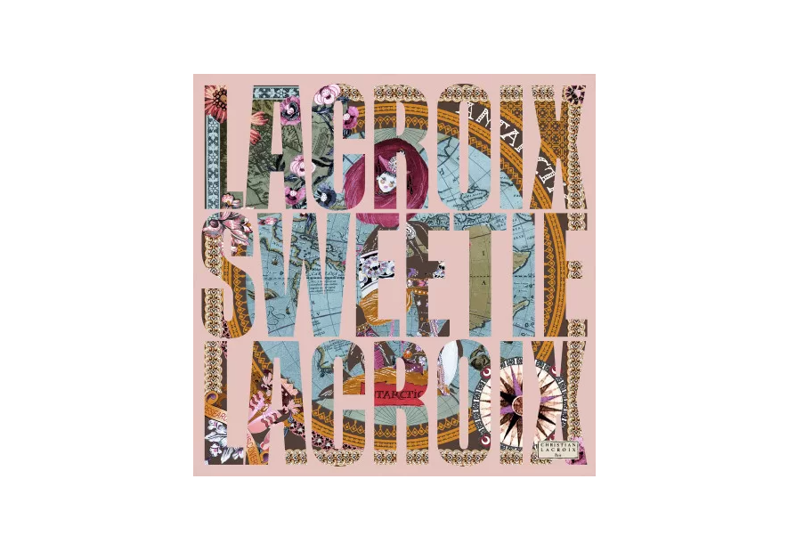 La Seta Mantero 713249601 carré de soie 90x90cm sweetie carre de soie