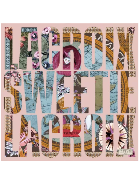 La Seta Mantero 713249601 carré de soie 90x90cm sweetie carre de soie