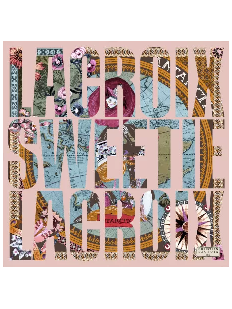 La Seta Mantero 713249601 carré de soie 90x90cm sweetie carre-de-soie