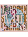 La Seta Mantero 713249601 - SOIE - ROSE carré de soie 90x90cm sweetie carre-de-soie