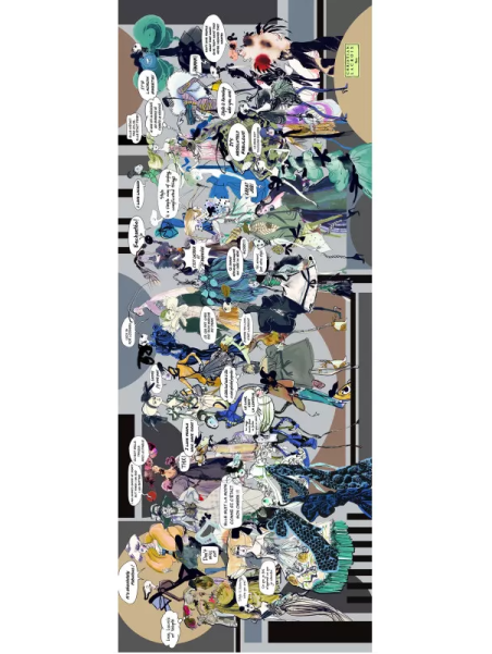 La Seta Mantero 735950000 chales lacroix 70x180cm etole