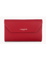 Lancaster 137-04 - CUIR DE VACHETTE - ROUG porte monnaie femme complet smooth complet