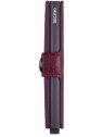 Secrid M - CUIR DE VACHETTE - CRANBERRY porte cartes miniwallet original porte-cartes