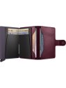 Secrid M - CUIR DE VACHETTE - CRANBERRY porte cartes miniwallet original porte-cartes