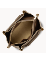 Lancaster 470-19 - CUIR DE VACHETTE - TAUP Foulonné Double - Grand Sac à main Louisa sacs-a-mains